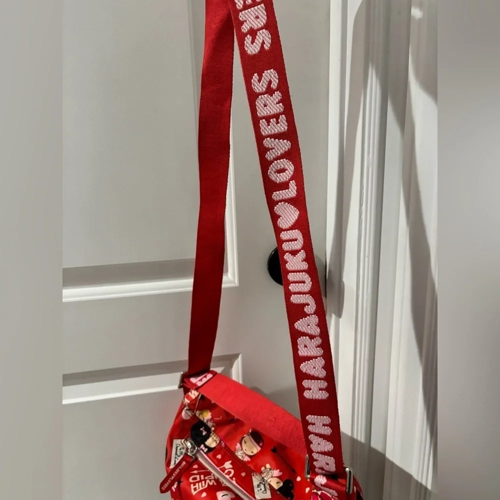 Harajuku Lovers Cupid Red Crossbody with Adjustable Strap